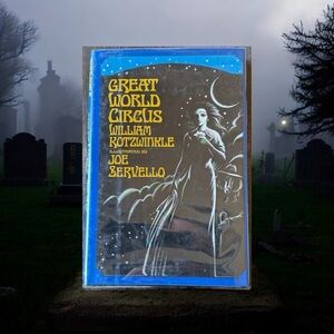 VINTAGE 1983 Great World Circus by William Kotzwinkle Hardcover Book